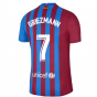 2021-2022 Barcelona Vapor Match Home Shirt (GRIEZMANN 7)