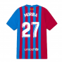 2021-2022 Barcelona Vapor Match Home Shirt (Kids) (MORIBA 27)