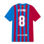 2021-2022 Barcelona Vapor Match Home Shirt (Kids) (PJANIC 8)