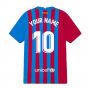 2021-2022 Barcelona Vapor Match Home Shirt (Kids) (Your Name)