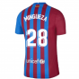 2021-2022 Barcelona Vapor Match Home Shirt (MINGUEZA 28)