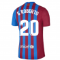 2021-2022 Barcelona Vapor Match Home Shirt (S.ROBERTO 20)