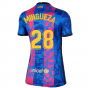 2021-2022 Barcelona Womens 3rd Shirt (MINGUEZA 28)