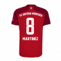 2021-2022 Bayern Munich Home Shirt (Kids) (MARTINEZ 8)