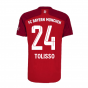 2021-2022 Bayern Munich Home Shirt (Kids) (TOLISSO 24)