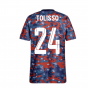 2021-2022 Bayern Munich Pre-Match Jersey (Dark Marine) - Kids (TOLISSO 24)