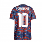 2021-2022 Bayern Munich Pre-Match Jersey (Dark Marine) - Kids (Your Name)