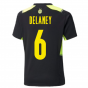 2021-2022 Borussia Dortmund Training Jersey (Black) (DELANEY 6)