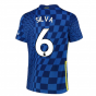 2021-2022 Chelsea Home Shirt (Kids) (T SILVA 6)