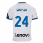 2021-2022 Inter Milan Away Shirt (Kids) (ERIKSEN 24)