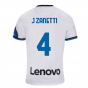 2021-2022 Inter Milan Away Shirt (Kids) (J ZANETTI 4)