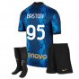 2021-2022 Inter Milan Little Boys Home Kit (BASTONI 95)