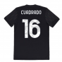 2021-2022 Juventus Away Shirt (Kids) (CUADRADO 11)