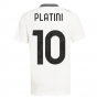 2021-2022 Juventus Training Shirt (White) - Ladies (PLATINI 10)