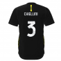 2021-2022 Juventus Travel Tee (Black) (CHIELLINI 3)