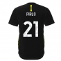 2021-2022 Juventus Travel Tee (Black) (PIRLO 21)