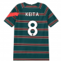 2021-2022 Liverpool Pre-Match Football Top (Atomic Teal) - Kids (KEITA 8)