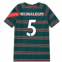 2021-2022 Liverpool Pre-Match Football Top (Atomic Teal) - Kids (WIJNALDUM 5)