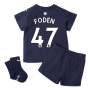 2021-2022 Man City 3rd Baby Kit (FODEN 47)