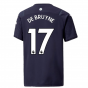 2021-2022 Man City 3rd Shirt (Kids) (DE BRUYNE 17)