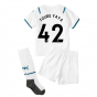 2021-2022 Man City Away Mini Kit (TOURE YAYA 42)
