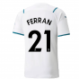 2021-2022 Man City Away Shirt (FERRAN 21)