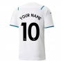 2021-2022 Man City Away Shirt (Your Name)