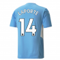 2021-2022 Man City Home Shirt (LAPORTE 14)