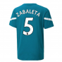 2021-2022 Man City Pre Match Jersey (Ocean Depths) - Kids (ZABALETA 5)