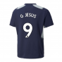 2021-2022 Man City PRO Training Jersey (Peacot) (G JESUS 9)