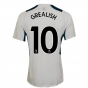 2021-2022 Man City PRO Training Jersey (White) (GREALISH 10)