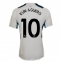 2021-2022 Man City PRO Training Jersey (White) (KUN AGUERO 10)