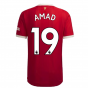 2021-2022 Man Utd Authentic Home Shirt (AMAD 19)