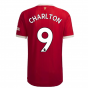 2021-2022 Man Utd Authentic Home Shirt (CHARLTON 9)