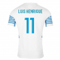 2021-2022 Marseille Authentic Home Shirt (LUIS HENRIQUE 11)