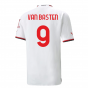 2022-2023 AC Milan Authentic Away Shirt (VAN BASTEN 9)