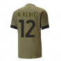 2022-2023 AC Milan Authentic Third Shirt (A.REBIC 12)