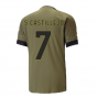 2022-2023 AC Milan Authentic Third Shirt (S.CASTILLEJO 7)