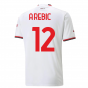 2022-2023 AC Milan Away Shirt (A.REBIC 12)