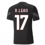 2022-2023 AC Milan Training Jersey (Black) - Kids (R.LEAO 17)