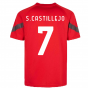 2022-2023 AC Milan Training Jersey (Red) (S.CASTILLEJO 7)