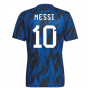 2022-2023 Argentina Pre-Match Shirt (Blue) - Kids (MESSI 10)