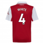 2022-2023 Arsenal Home Shirt (Kids) (WHITE 4)