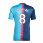 2022-2023 Arsenal Pre-Match Jersey (Blue) (ODEGAARD 8)