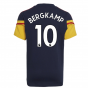 2022-2023 Arsenal Training Tee (Navy) (BERGKAMP 10)