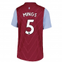 2022-2023 Aston Villa Home Shirt (Kids) (MINGS 5)