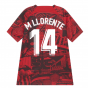 2022-2023 Atletico Madrid Pre-Match Training Shirt (Red) - Kids (M LLORENTE 14)