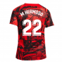 2022-2023 Atletico Madrid Pre-Match Training Shirt (Red) (M HERMOSO 22)