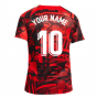 2022-2023 Atletico Madrid Pre-Match Training Shirt (Red) (Your Name)