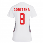 2022-2023 Bayern Munich Training Shirt (White) - Ladies (GORETZKA 8)